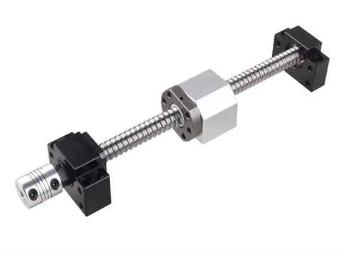 Pro Grade 12mm Ball Screw Kit With 10mm Pitch For CNC Machines Level Ground RM1210 SFUR1210 Style with BK BF10 end supports