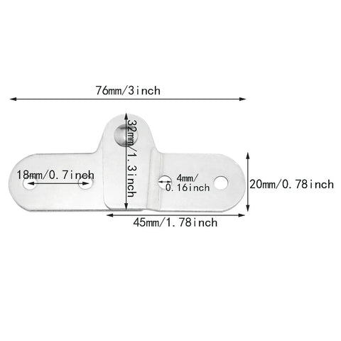 Three Pairs Folding Flip Hinges For Toy Boxes And Storage Boxes, 90 Degree Swing, Easy Install DIY Friendly With Predrilled Holes