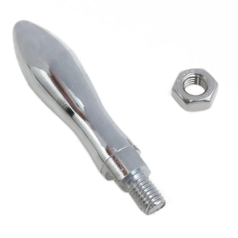 M10 revolving handle crank wheel with nuts for milling machines, lathes, grinders; chrome plated carbon steel, 85x20mm