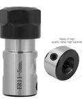High Precision CNC Milling Holder With Straight Shank Chuck Collet For Deep Hole Processing And Precise Milling 5mm Size made of high-quality metal