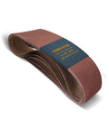 6 By 48 Inch Sanding Belts Set, 12 Pack With Grits 60 80 120 150 240 400 Aluminum Oxide For Bench Belt Sander
