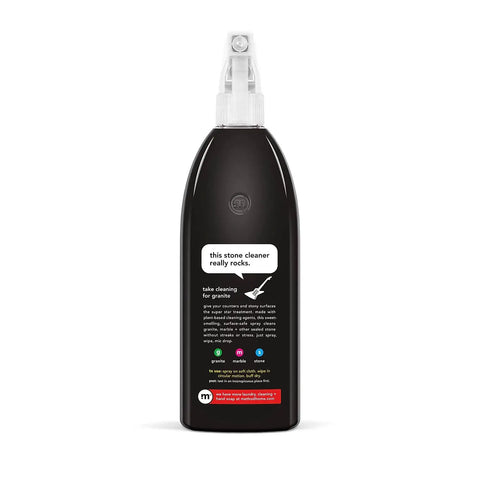 Daily Granite Cleaner Spray Apple Orchard Scent 28 Oz Bottle with label description and spray nozzle visible on white background.