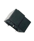 12 Volt DC General Purpose Power Relay 30 Amp 4 Pin With Quick Connect Terminals For Auto And Industrial Use Heavy Duty High Current Electrical Switch, angular view