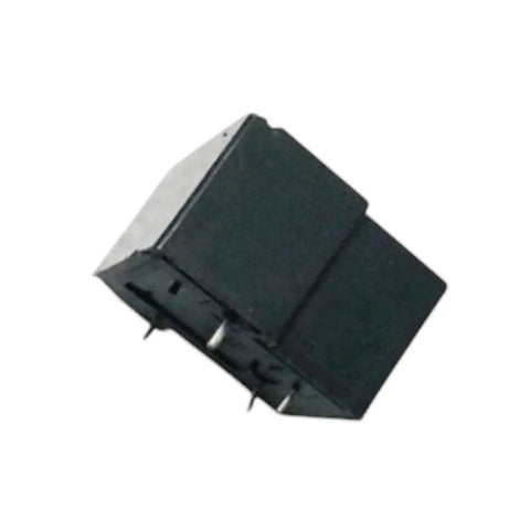 12 Volt DC General Purpose Power Relay 30 Amp 4 Pin With Quick Connect Terminals For Auto And Industrial Use Heavy Duty High Current Electrical Switch, angular view