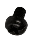 100 Pcs Nylon Hex Spacer Kit M2 M3 M4 With Male And Female Round Head Spacers, 0.5mm Thread Pitch, 6mm, 8mm, 10mm, 12mm Lengths For DIY Electronics, Projects, And Furniture Assembly black nylon threaded spacer close-up
