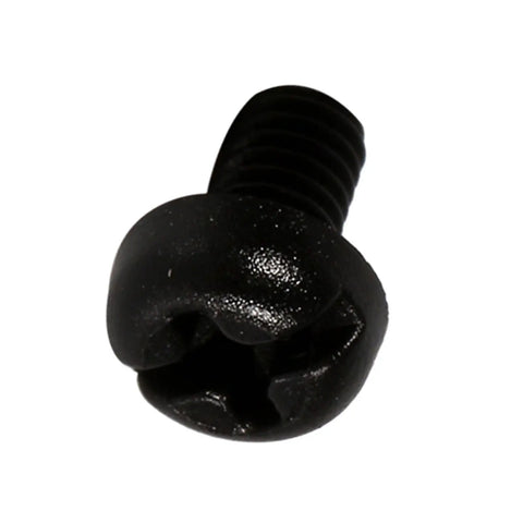 100 Pcs Nylon Hex Spacer Kit M2 M3 M4 With Male And Female Round Head Spacers, 0.5mm Thread Pitch, 6mm, 8mm, 10mm, 12mm Lengths For DIY Electronics, Projects, And Furniture Assembly black nylon threaded spacer close-up