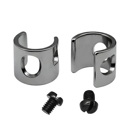 2 Set Needle Bar Thread Guard And Screw Kit 103-08609 And SS-7080510-TP for DNU-1541, DNU-1541S Sewing Machines, metal components
