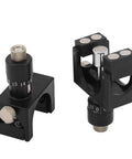 Magnetic Planer Blade Setting Jig For Accurate Woodworking, Easy Knife Height Adjustment, Black Metal Dual Gauge System