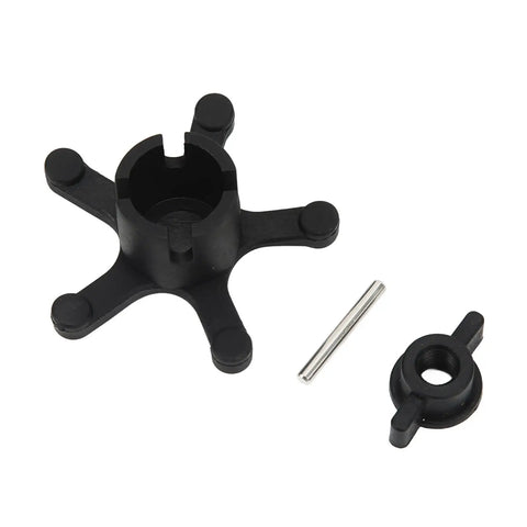 Outboard Propeller Replacement Kit With 2 Blade Thickened Plastic Prop For 12V And 24V Engines, Boat Upgrade Hub Kit components