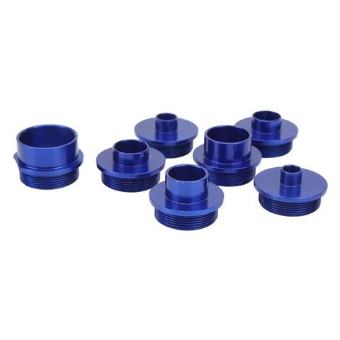 Badass 10 Piece Router Template Guide Bushing Set Crafted From Durable Aluminum Alloy Featuring Secure Lock Nuts for precision routing bushings.