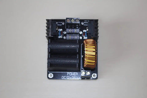Mini DC Induction Jacobs Ladder High Voltage Arc Tesla Coil Kit power supply component close-up