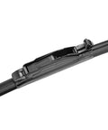 Close-up of the hook attachment on the 2 Pack 18X18 Inch J Hook Wiper Blades For Ford F150 F250 F350 Ranger And Jeep Cherokee 1995 To 2001.