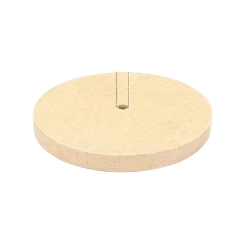 Premium Felt Polishing Buffing Pad For Rotary Tool Grinding Wheel 3 To 12 Inch Sizes flat felt disc for polishing with center hole.