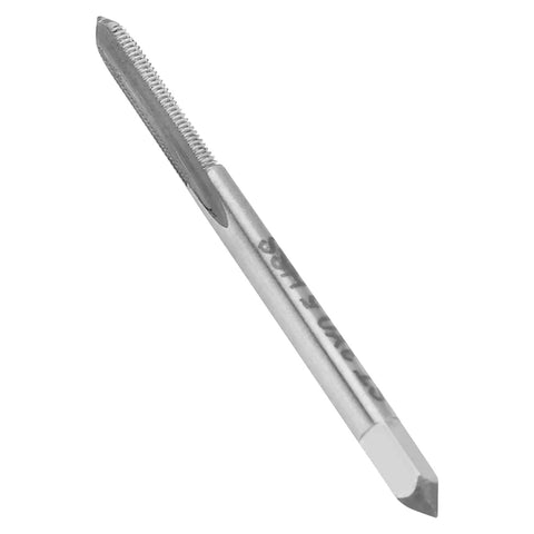 Close-up of tap tool from M3 Stainless Steel Wire Thread Insert Kit For Metal Thread Repair With Inserts, Drill Bit, Tap, Wrench And Breaking Pin