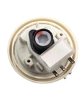 Water Level Sensor For Washing Machines DC5V Low Voltage No Fuss Replacement Switch With High Precision Pressure Sensing Regulating Water Level For Every Laundry Load Universal Compatibility For Many Washer Models Reliable Laundry Water Management white ABS sensor front view