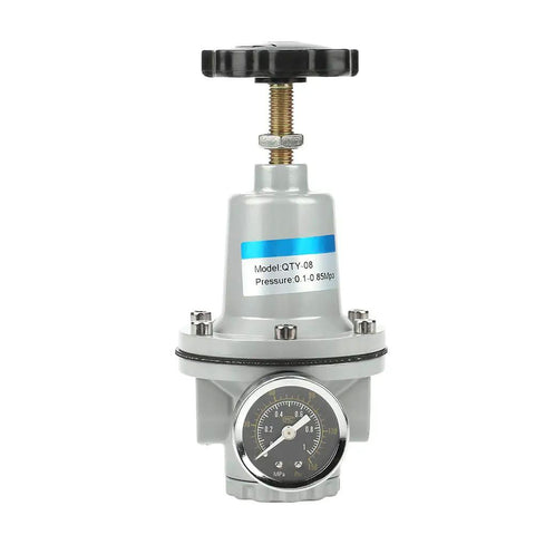 Heavy Duty G1/4 Air Pressure Control Valve Made From Aluminum Alloy, Built To Last Pressure Regulator For Pneumatic Systems
