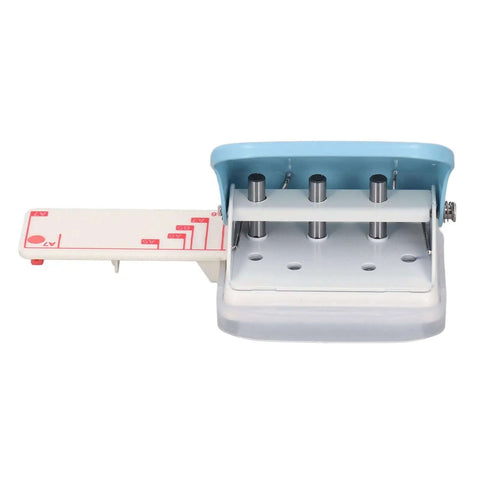 Three Hole Paper Punch Handheld Puncher For Binders Easy Everyday Office Tool That Handles Up To Five Sheets Of Seventy Grams Paper