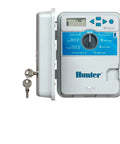 XC 600 Hybrid Battery Powered Irrigation Controller With Six Zone Sprinkler Timers For Indoor Or Outdoor Use open view showing controls
