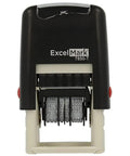 Top Shelf Self Inking Rubber Date Stamp With Emailed Marking, Compact Black Ink Office Gear that fits comfortably for daily paperwork.