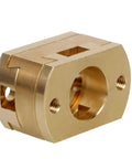 Upgrade Your 3D Printer With This Sick T8 Z-Axis Screw Hot Bed Oldham Coupling For Ender3 And Cr10 Models For Solid Print Quality brass coupling