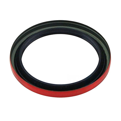 Front view of a seal from 6 Piece Front Wheel Hub Bearing Race Set And Seal Assembly Drop In Replacement Fits Astro 1991 To 2002 C1500 1988 To 1991