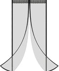 Screen Door Mesh For Patio And Sliding Doors With Magnetic Closure Fiberglass Net Curtain Keeps Bugs Out And Lets Fresh Air In Easy Install Durable Build Ideal For Front Doors