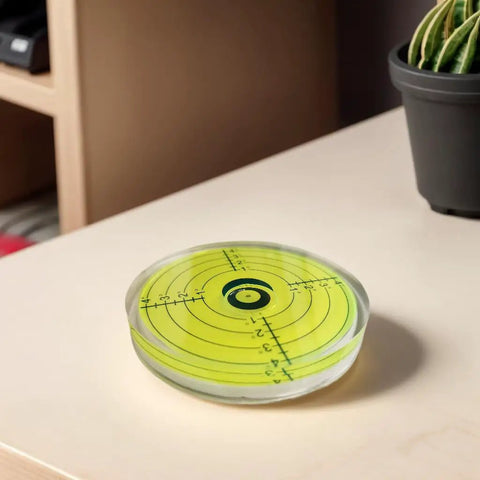 3.15 Inch Magnetic Bullseye Bubble Level Featuring Rock Solid Rear Magnet For RV And Heavy Machinery Workshop Must Have Tool Delivers Dead On Accuracy In Seconds Effortless Reading And Built Tough For Daily Grind