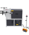 Electric Bead Bending Machine For Sheet Metal, 11.8 Inch Throat, 8 Gauge Capacity, with foot pedal and four roller sets