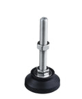 Legit Heavy Duty Adjustable Furniture Legs With Swivel Glide Pads M12 Threads, 50 mm diameter, designed for stability.