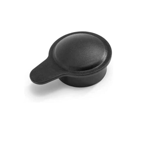 Black cap from Air Jet Valve And Valve Cap Replacement Kit For 12373 Above Ground Pools, durable, easy to install.