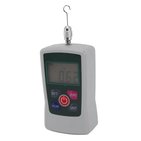 5N To 50N Mini Digital Push Pull Force Tester Meter With Built In Sensor For Laboratories Ultra Precise Force Gauge For Material Testing Versatile Lab Gear For Product Development And Research, handheld with hook
