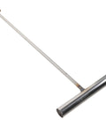 Heavy Duty Steel Manhole Cover Lifter Hook And Forty Three Inch Roller Shutter Prying Bar With Rock Solid Eight Millimeter Framework for easy lifting.