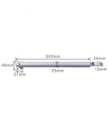 Automatic Door Closer With Aluminum Alloy Body, Soft Close and Adjustable Closing, 95 Degree Opening, Heavy Duty for 30 to 80 kg Doors, 2 Piece Set