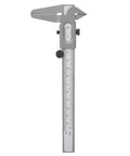 High Precision Vernier Caliper with Dual Metric and Inch Readings, 5 Inch Metal Caliper for Inside and Outside Measurements