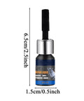 Bottle of Phone Scratch Remover and Glass Repair Liquid for Quick Screen Restore and Daily Care on Smartphones Tablets Smart Watches