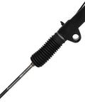RWD Rack and Pinion Kit for 2000 2004 Dodge Dakota and 2000 2003 Durango close-up of steering rod and boot