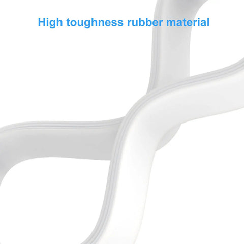 Close-up of high toughness rubber material for Five Pack Rubber Gasket Seals For Ninja Blender Replacement Rings 3.94 Inch Diameter