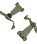M16A M-LOK Adapters For M32 Plus Tactical Headsets Helmet Mount Kit Rail Adapter Set Green For Military Law Enforcement Hunting Airsoft Range Training Easy Install