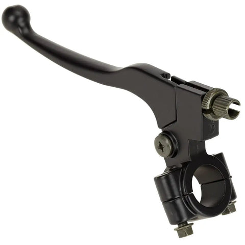Beefy Left Mini Bike Brake Lever Clutch Handle For Predator 212cc 196cc Engines And Coleman CT200U in black aluminum alloy