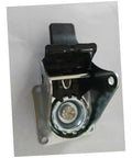 Heavy Duty Swivel Twin Casters With Brake 2 Inch Dual Rubber Wheels For No Sweat Furniture Moving Black Tires close up of caster wheel