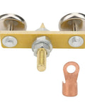 Heavy Duty Welding Magnetic Head With Quick Ground Clamp featuring 36mm diameter disk and copper terminal connection.