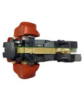 High Performance Tiller Rod Electric Component For Forklifts And Pallet Jacks Plus Lift Trucks Fits Model 3095404009 top view of red and black machinery part.