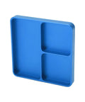 Blue aluminum Magnetic RC Screw Tray For Repairs And Maintenance, Aluminum Alloy Magnetic Pad Organizer With Accessories, CNC Crafted