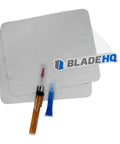 Knife Care Bundle With TUF Glide Lubricant Pen Applicator, Rust Prevention, Blue Threadlocker, 2 Polishing Cloths, Blade Care Sticker