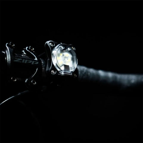 Zecto Drive Front Bike Light Up To 250 Lumens USB Rechargeable IPX7 Waterproof For Night Rides With Solid And Flash Modes USB C Charging Silicone Rubber Mounting Strap Included Black