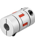 15mm To 15mm Shaft Coupling Flexible Servo Motor Coupler With 66mm Length, 40mm Outer Diameter, vibration damping, misalignment tolerance