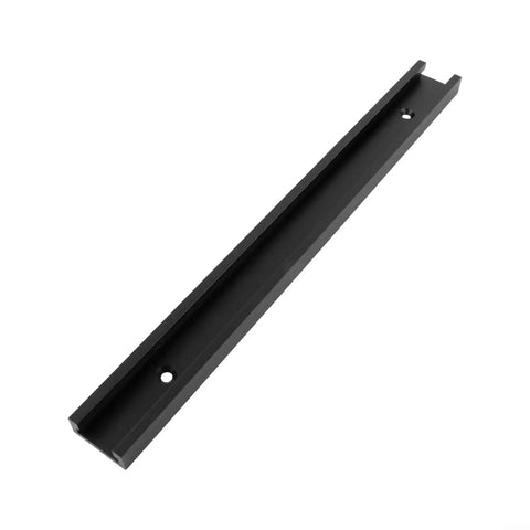 Aluminum T Track For Woodworking Black Anodized T Slot Miter Gauge Bar Workbench Clamp Track System Table Saw Jig Fixture Rail