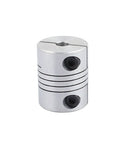 6mm To 8mm Shaft Coupling For Stepper Motors With 25x20mm Aluminum Alloy Body Spline Shaft Clamp
