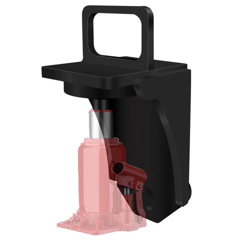 Beefy, Heavy Duty Shipping Container Jack Lug Kit With U Shaped Handle, Bottle Jack Accessories, Built From High Carbon Steel