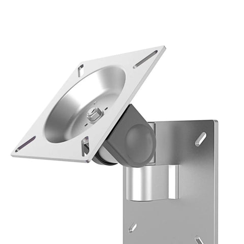 Heavy Duty Aluminum Wall Mounted Monitor Arm With Adjustable Keyboard Tray, close-up of adjustable mount design.